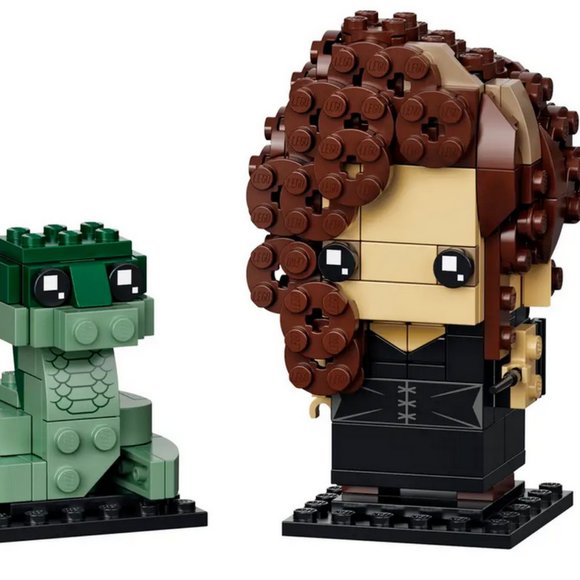 NIB Lego Harry Potter Brickheadz Voldermort Nagini Bellatrix - Retired Set 40496 - Picture 4 of 9